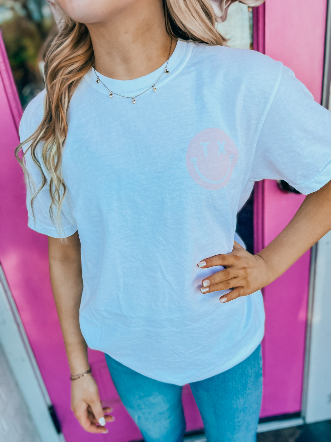 Texas smile tee