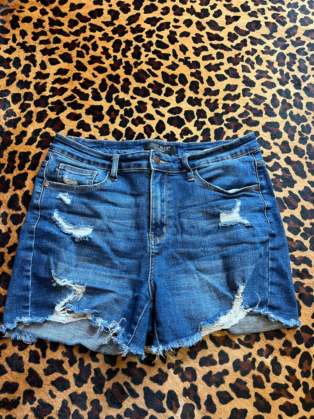 Denim Judy Blue Shorts, Large