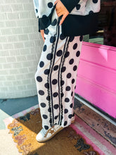 Load image into Gallery viewer, Polka Dot Spring Meadow Lace Trimmed Relaxed Pants
