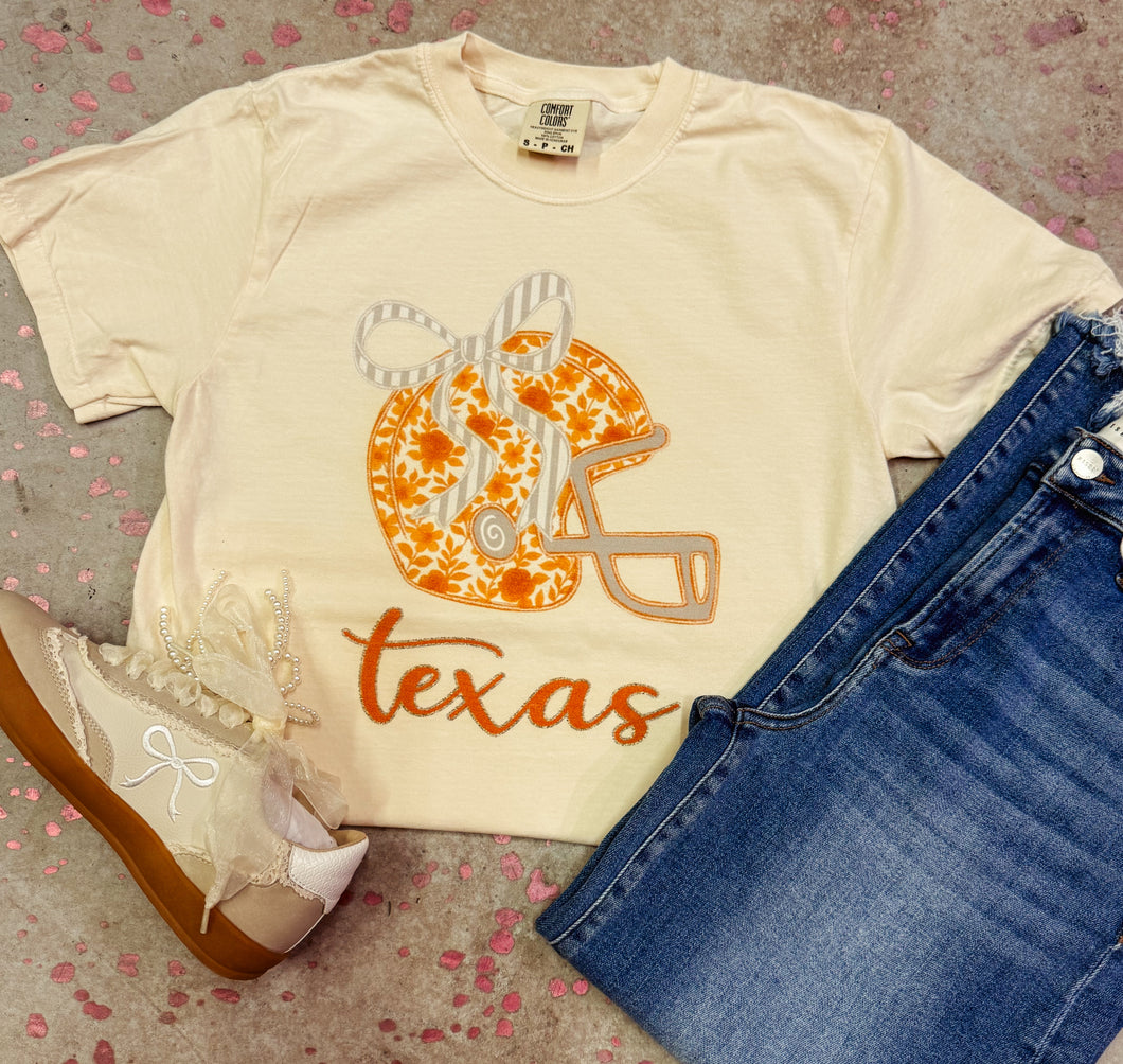 Longhorns helmet tee