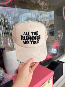 Trucker hats w/ sayings and designs