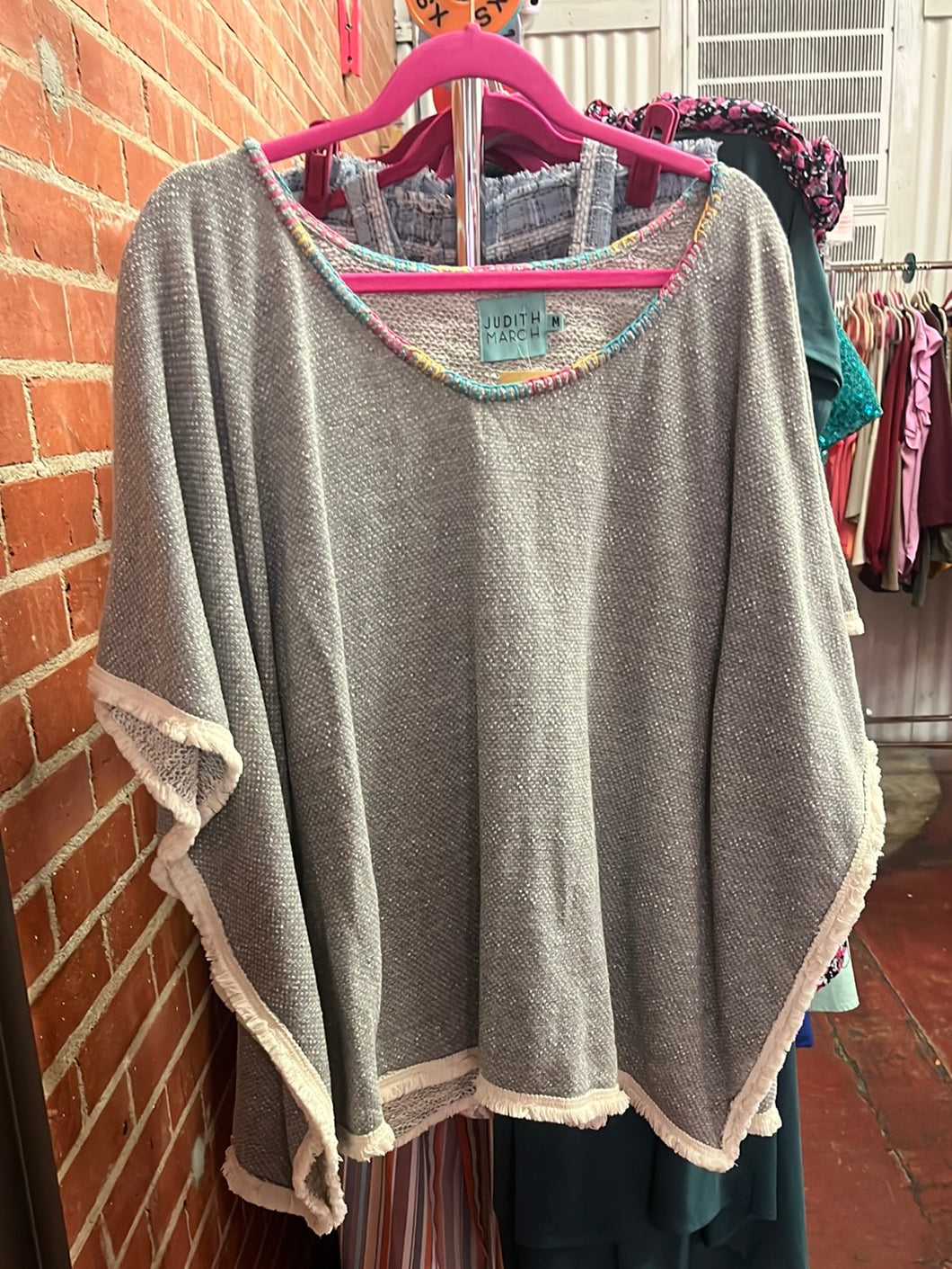 Gray Judith March Sweater, Medium