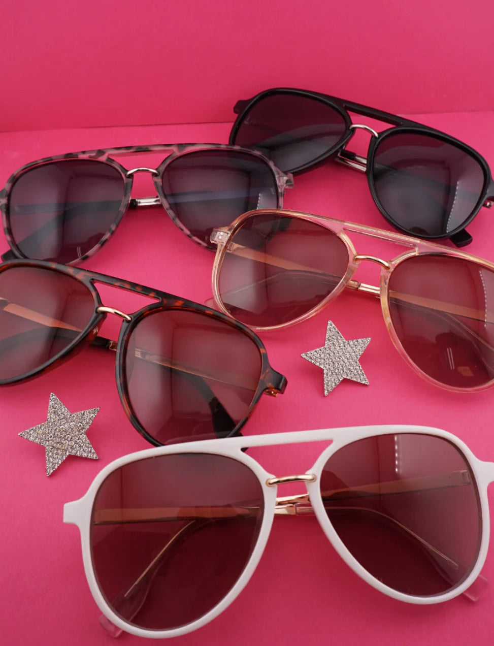 Sunny Forecast Aviator Sunglasses