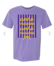 Load image into Gallery viewer, Umhb crusaders stripe bow coquette
