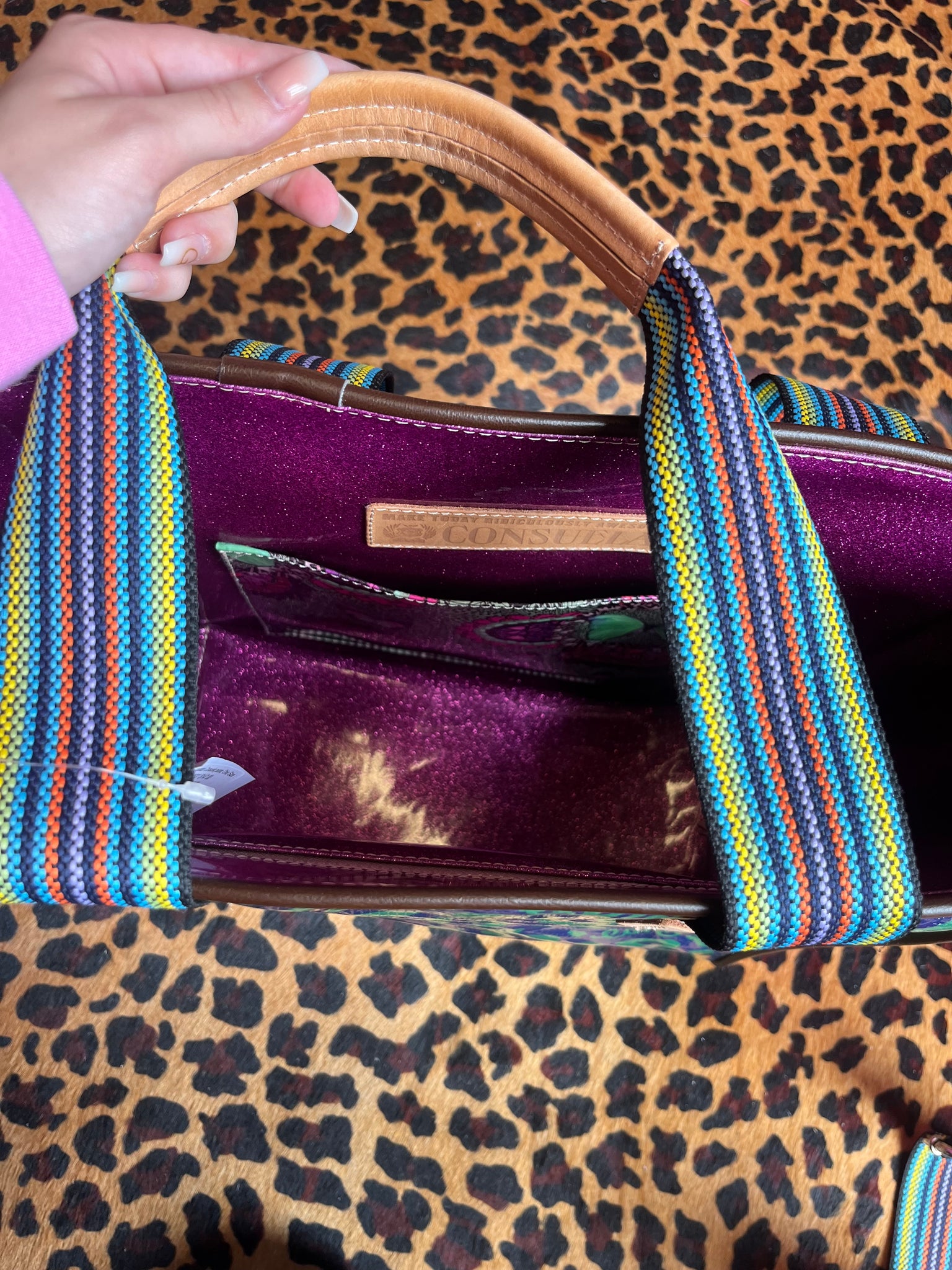 Cheetah consuela bag online