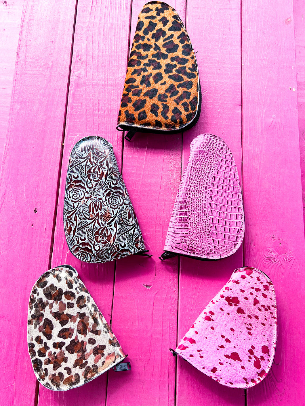 Concealed Case Leather or Hair on Hide