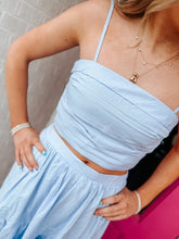 Load image into Gallery viewer, Crop and maxi skirt set
