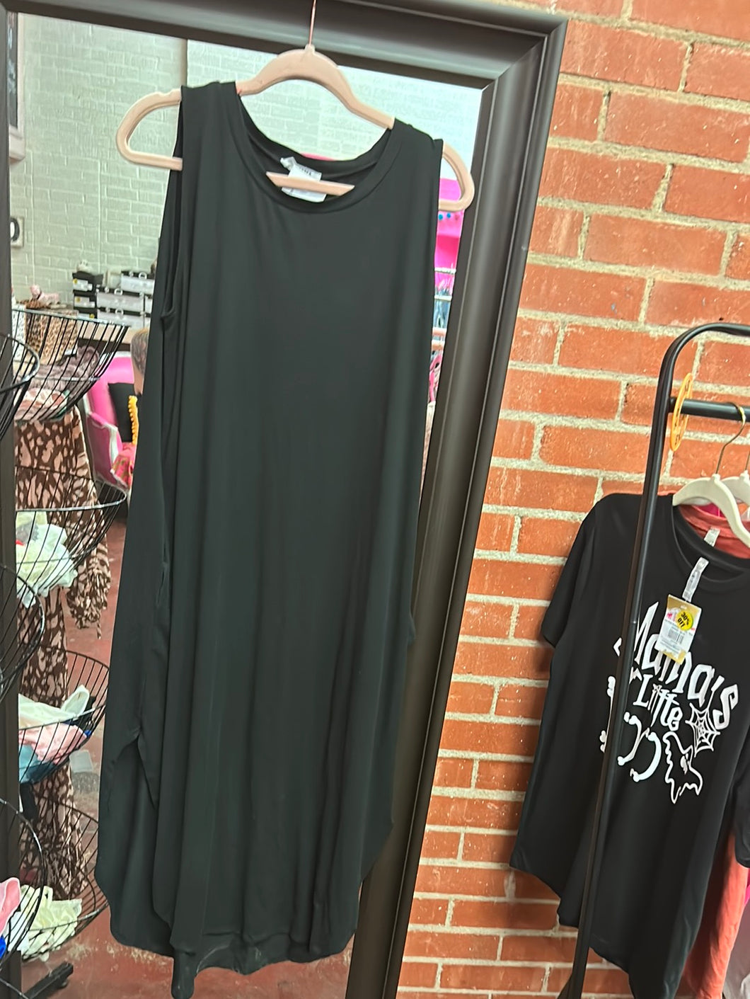 Black Zenana Womens Dress, XL