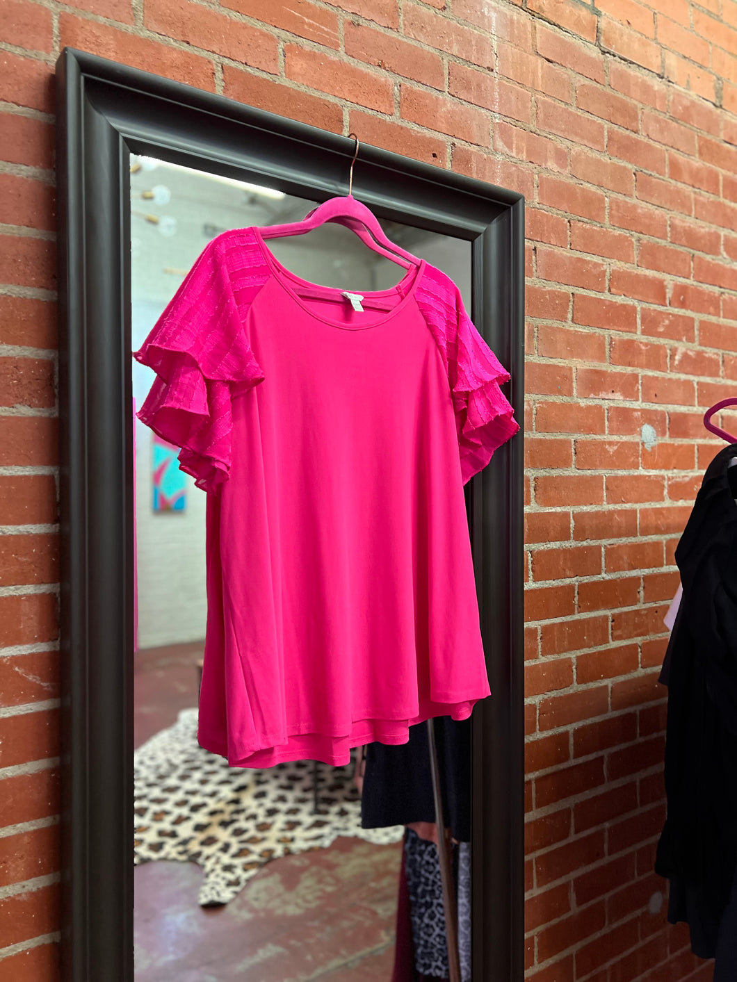 Hot pink Cato Womens Top, 18/20