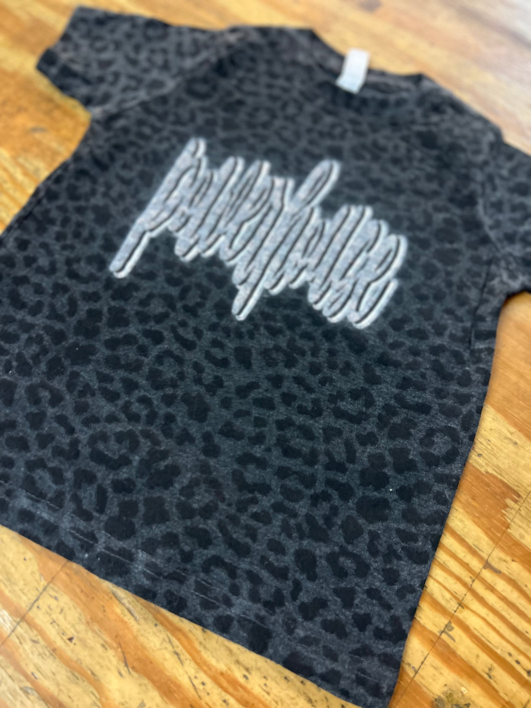 Powerhouse Cheer Designs- silver glitter cursive