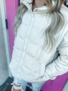 Puffer quilted jacket