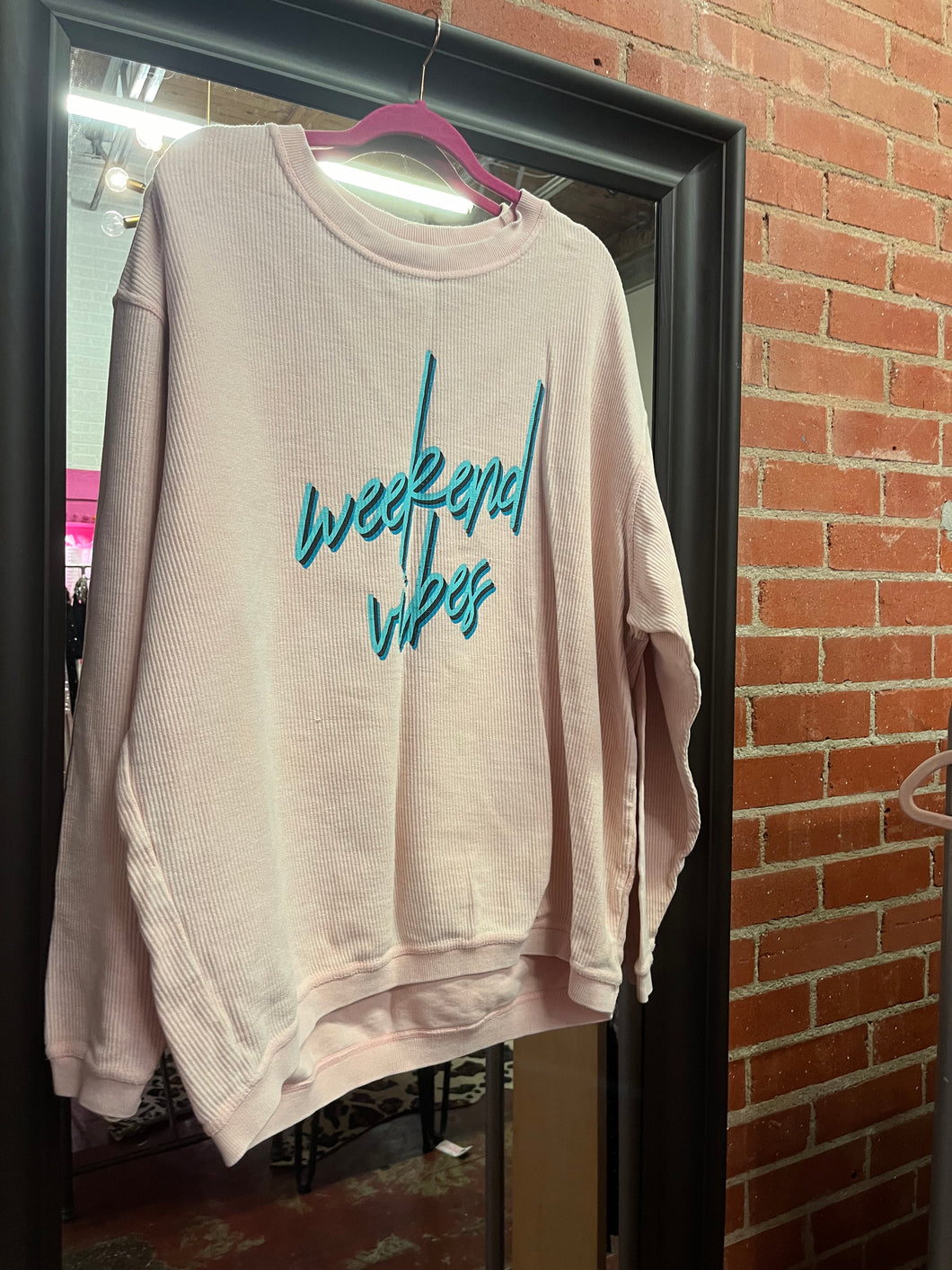 pink chicka-d weekend vibes, XL