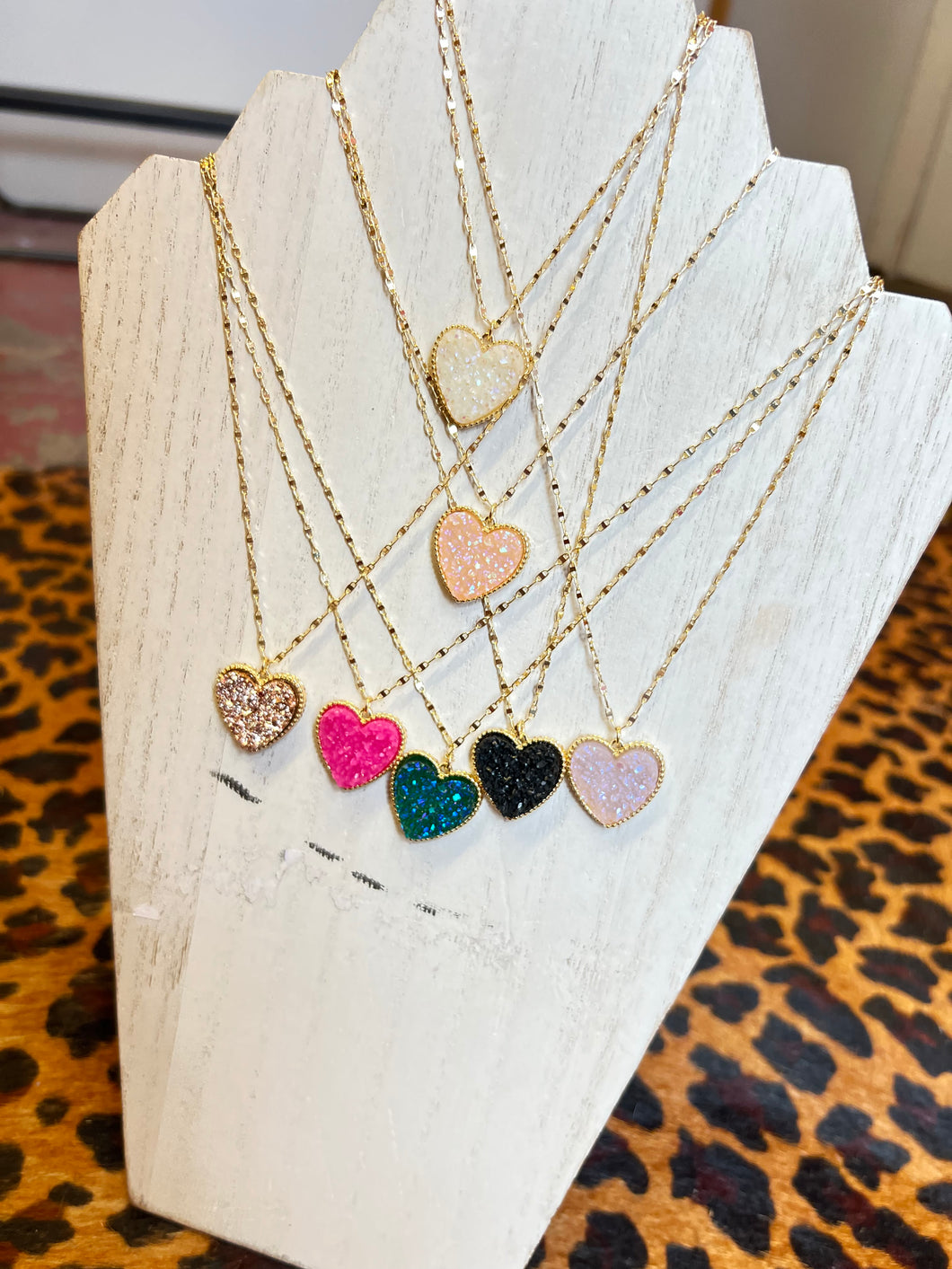 Large heart necklace