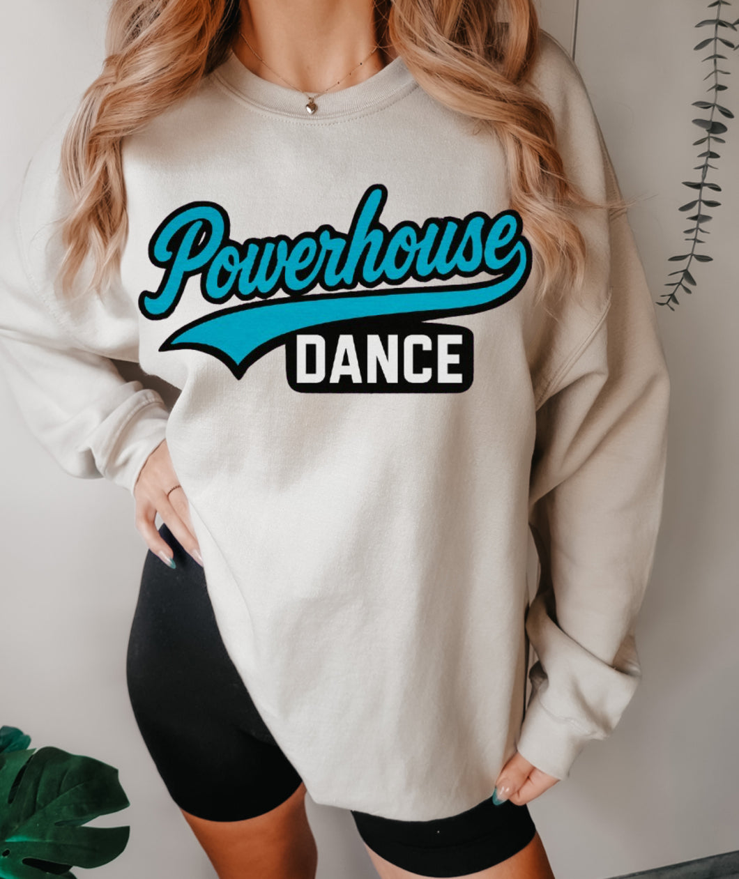 Powerhouse dance baseball font