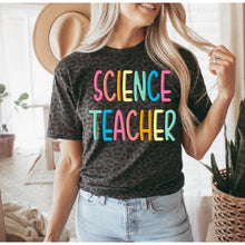 Load image into Gallery viewer, Black leopard school position specific tee
