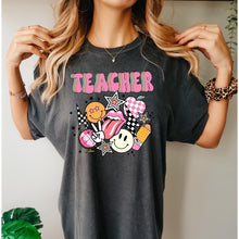 Load image into Gallery viewer, Teacher preppy tee
