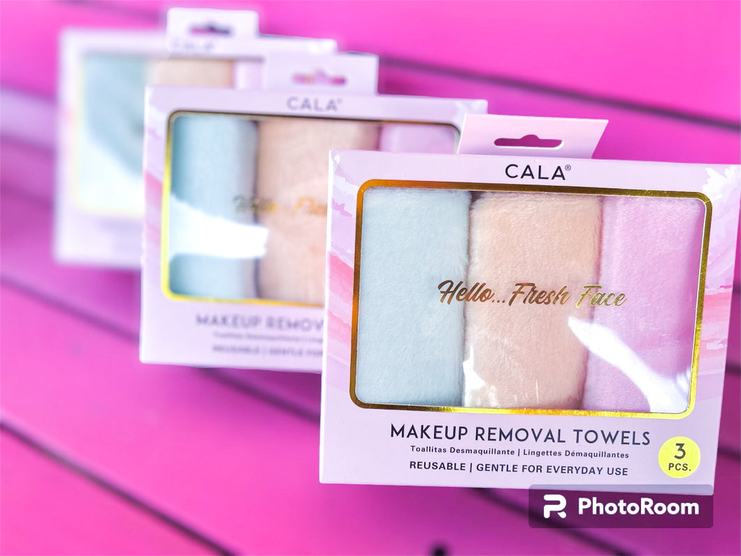 3 pack make up remover towels