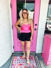 Load image into Gallery viewer, Spaghetti strap ruffle top
