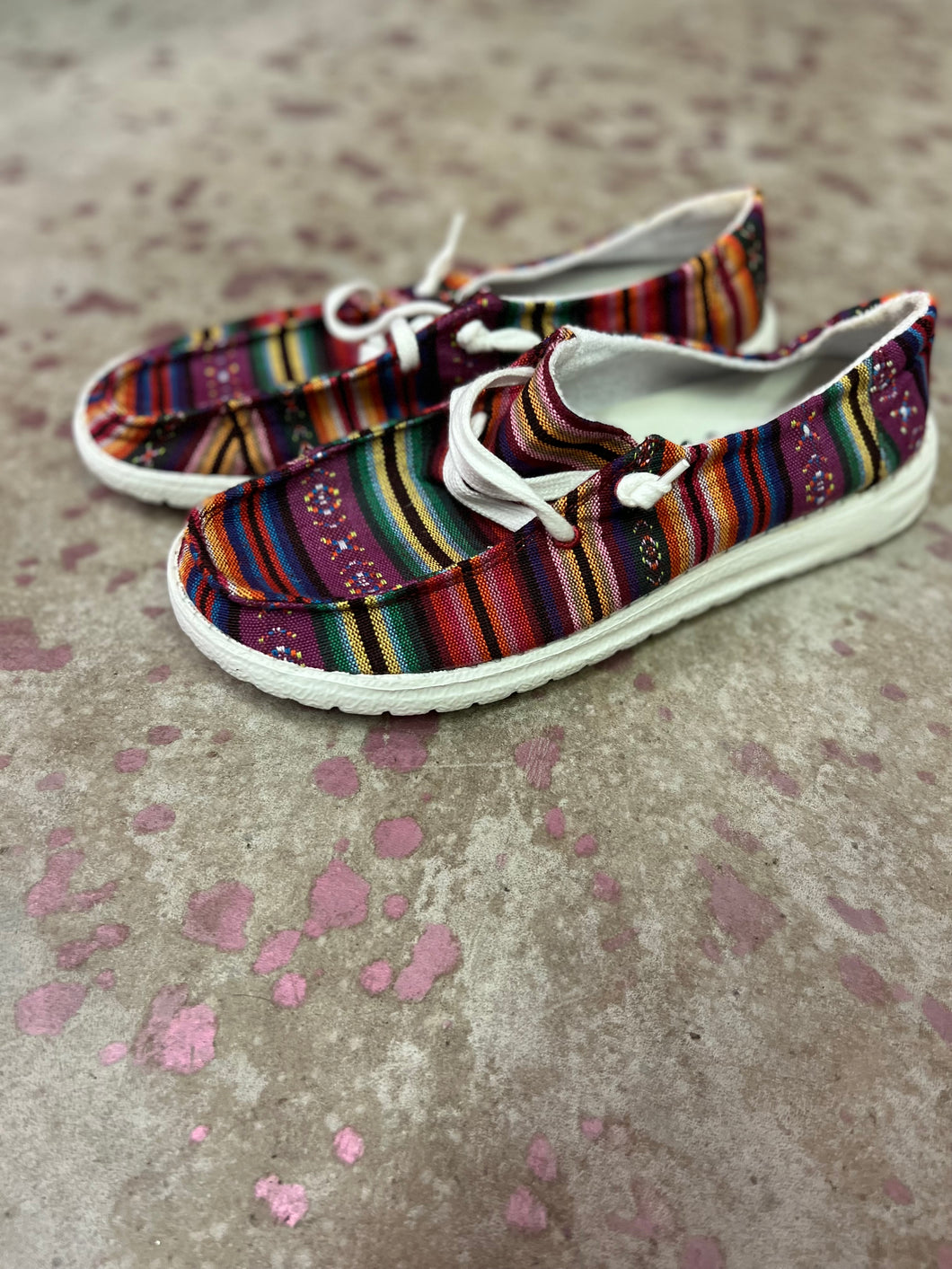 serape Gypsy Jazz Shoes, 8