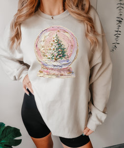 Snowglobe painted
