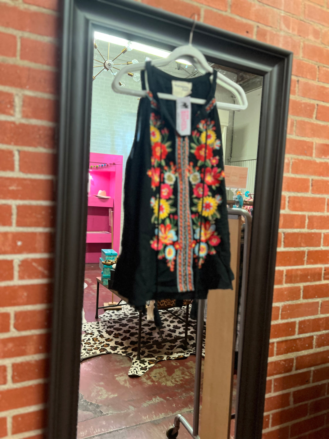 Black Savanna Jane Womens Top, Large