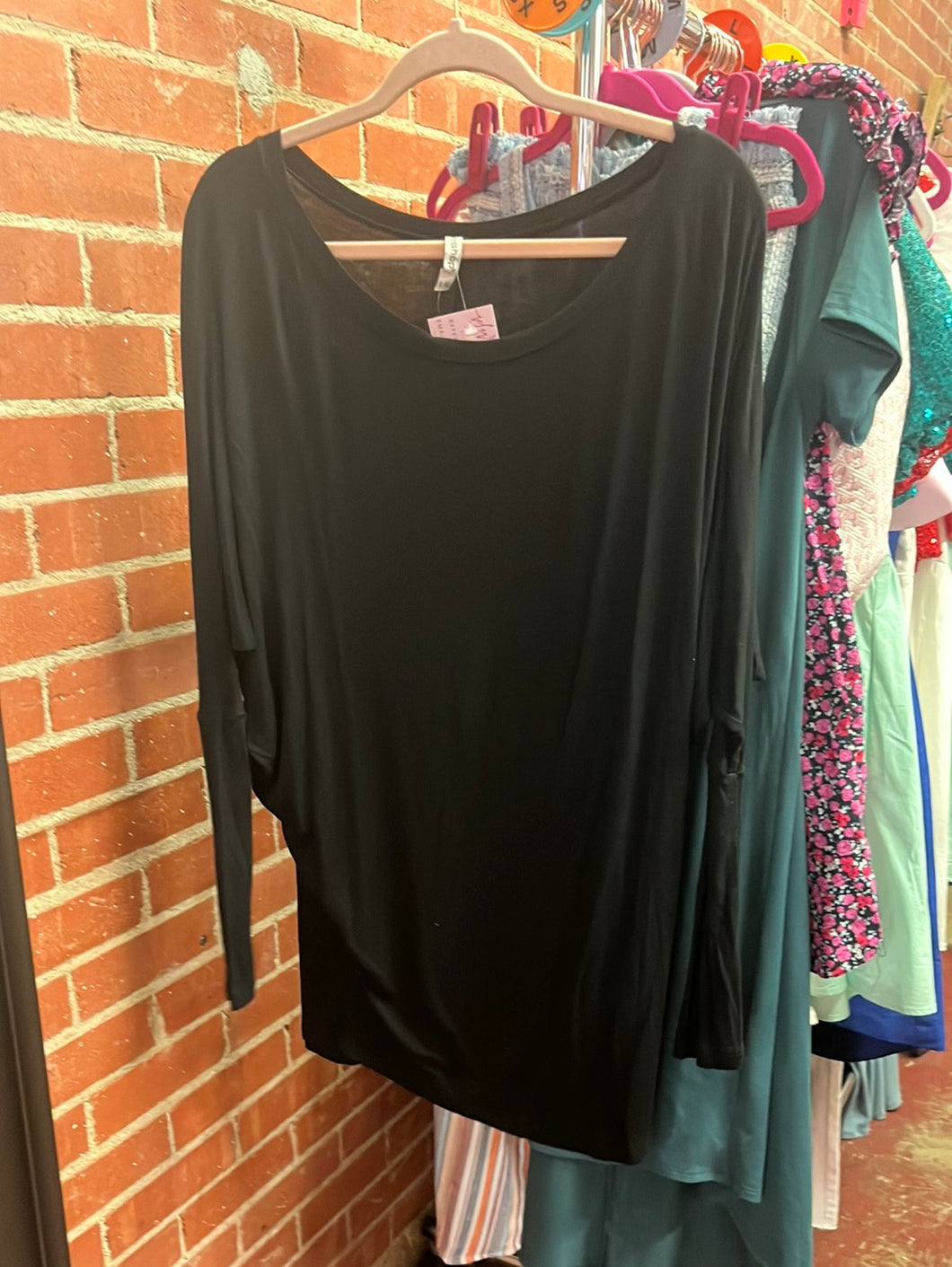 Black Lez Hop Womens Top, Large