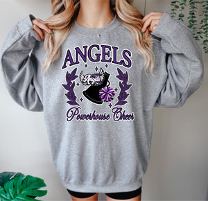 Angels Powerhouse Cheer Coquette design