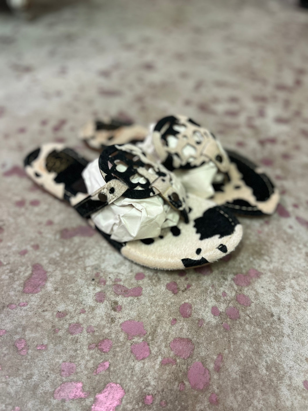 Cow print Everglades Shoes, 8
