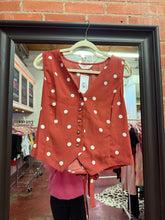 Load image into Gallery viewer, polka dot Lauren Conrad Womens vest, Large
