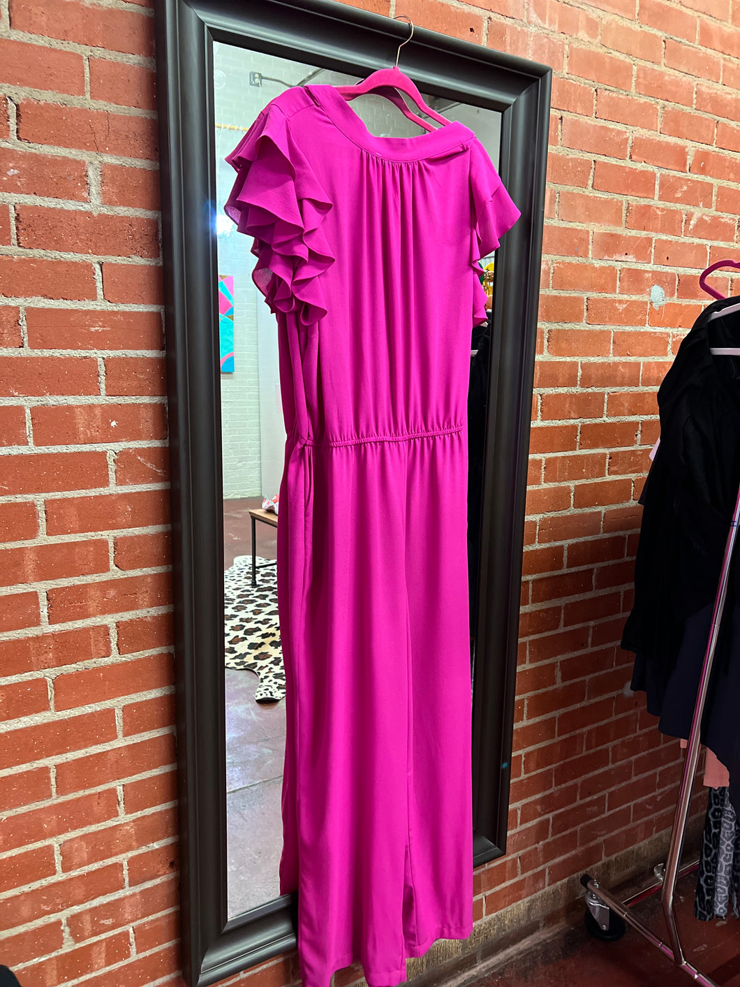 Pink Pink Bulldog Pant Suit, 2XL