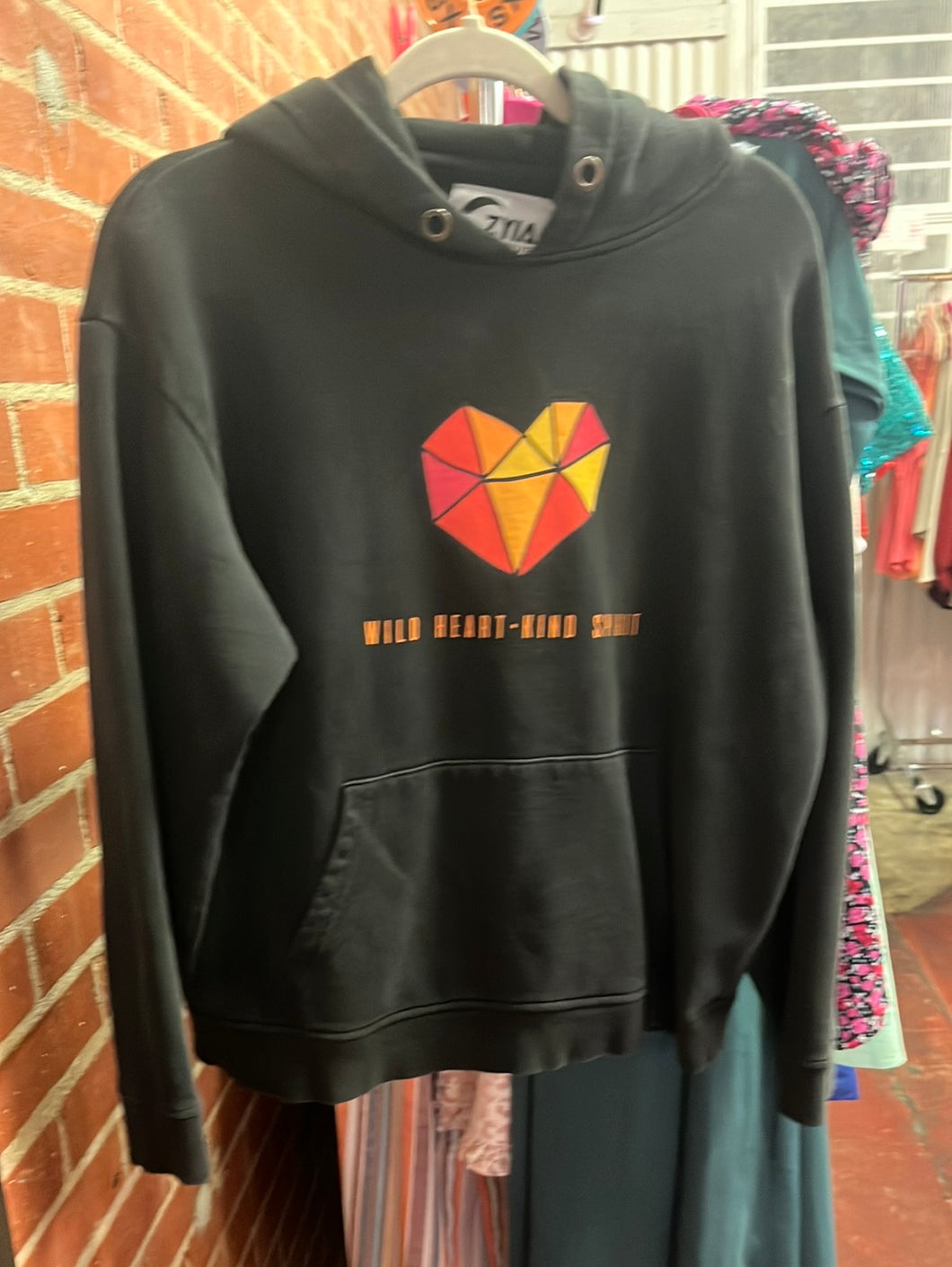 Black Zyia Hoodie, Large