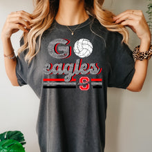 Load image into Gallery viewer, Salado Eagles Volleyball Faux glitter design
