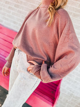 Load image into Gallery viewer, Mock neck knit sweater
