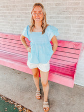 Load image into Gallery viewer, Smocked ruffle top
