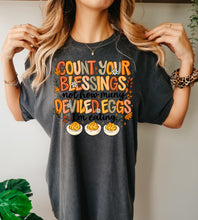 Load image into Gallery viewer, Count your blessings not my deviled eggs
