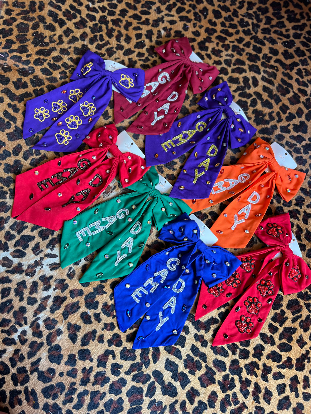 School Spirit Bows