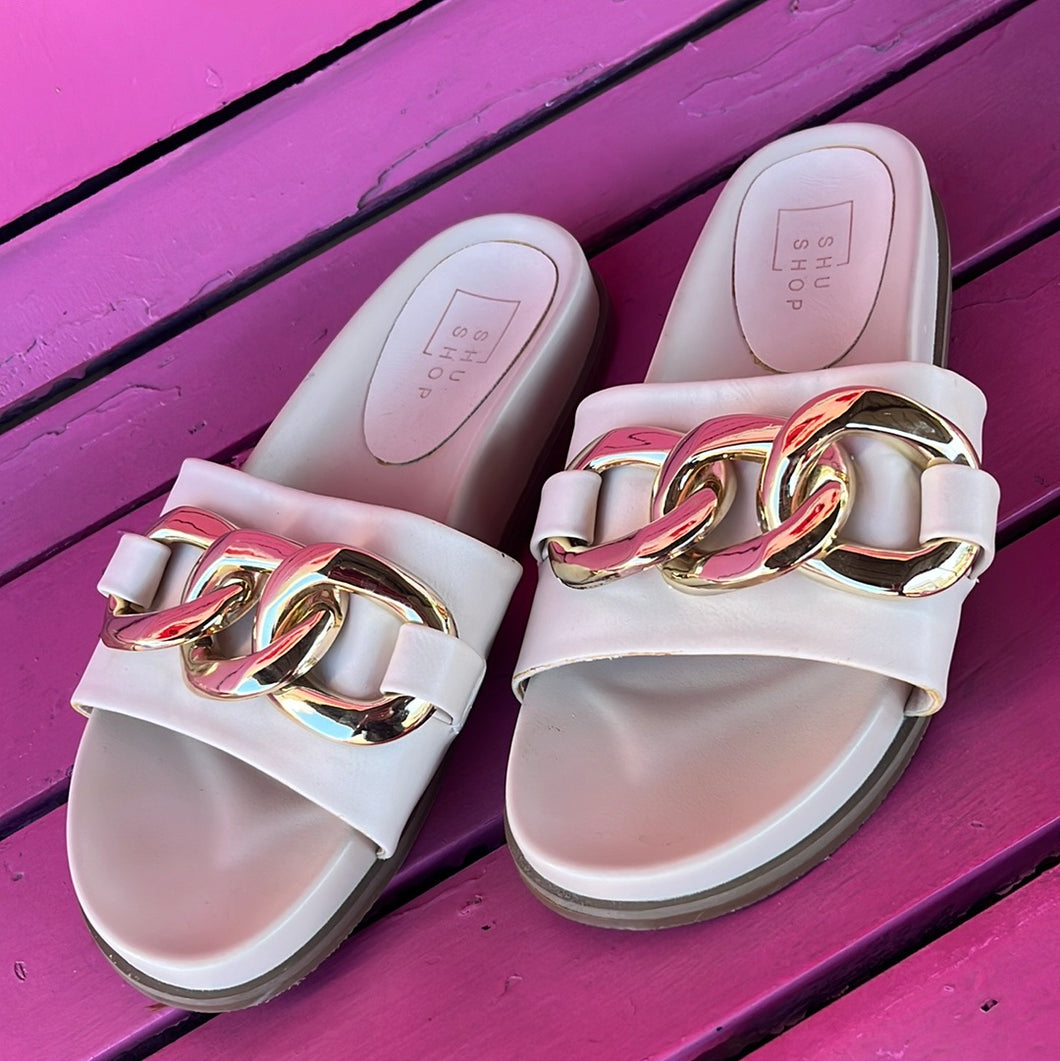 Ivory Shu Shop Shoes, 7.5