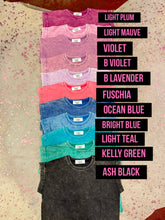 Load image into Gallery viewer, Acid wash cuffed sleeve top
