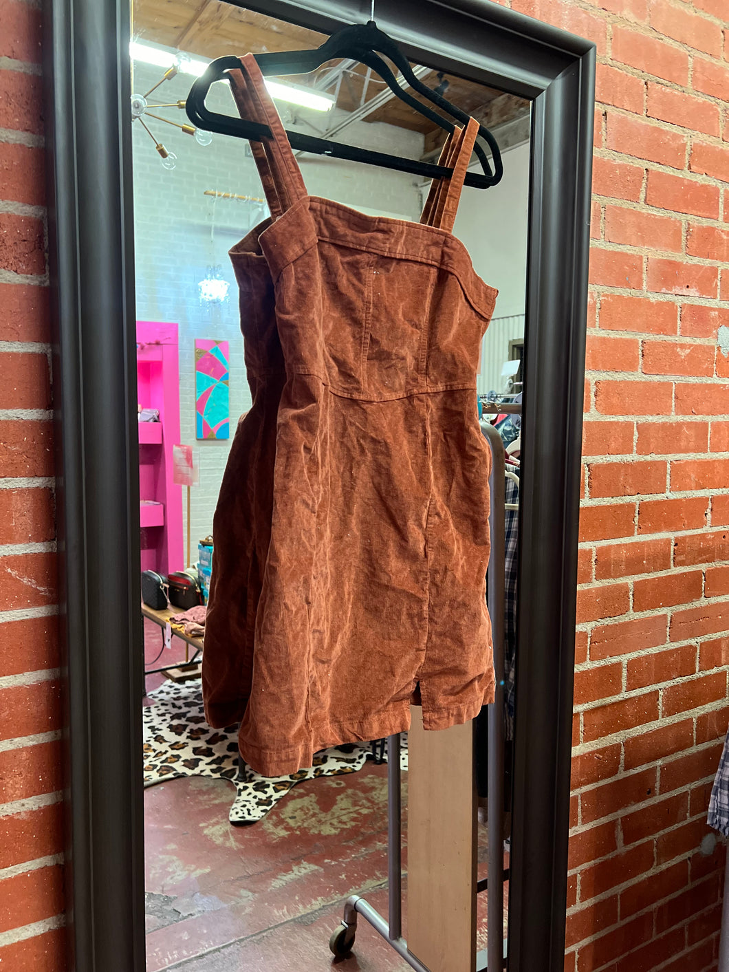 Rust Hollister Womens Dress, Small