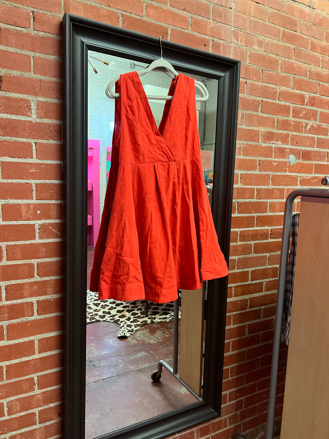 Tomato red Umgee Womens Dress, Small