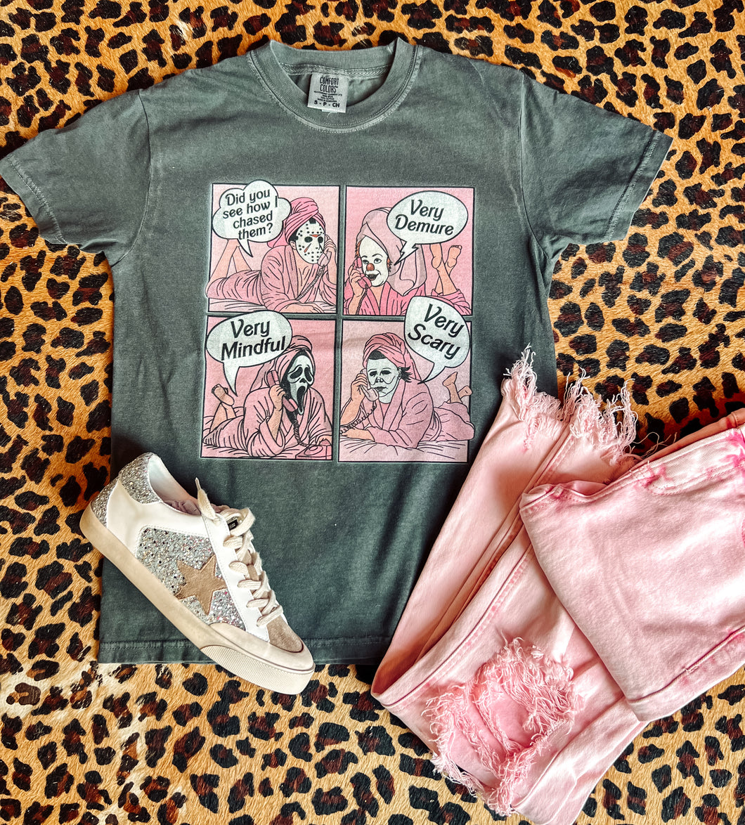 Did you see how I chased them tee