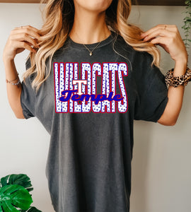 Temple Wildcats Tall star Tee