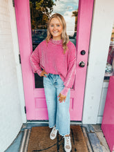 Load image into Gallery viewer, Mineral wash corded sweater
