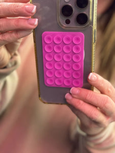 Sticky phone grip