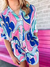 Load image into Gallery viewer, Tropical Pink Bulldog Womens Set, Large
