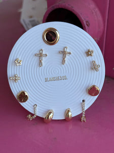 6 pair stud sets