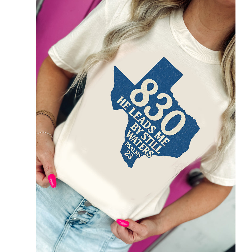 Hill Country Texas 830  Fundraiser Tee