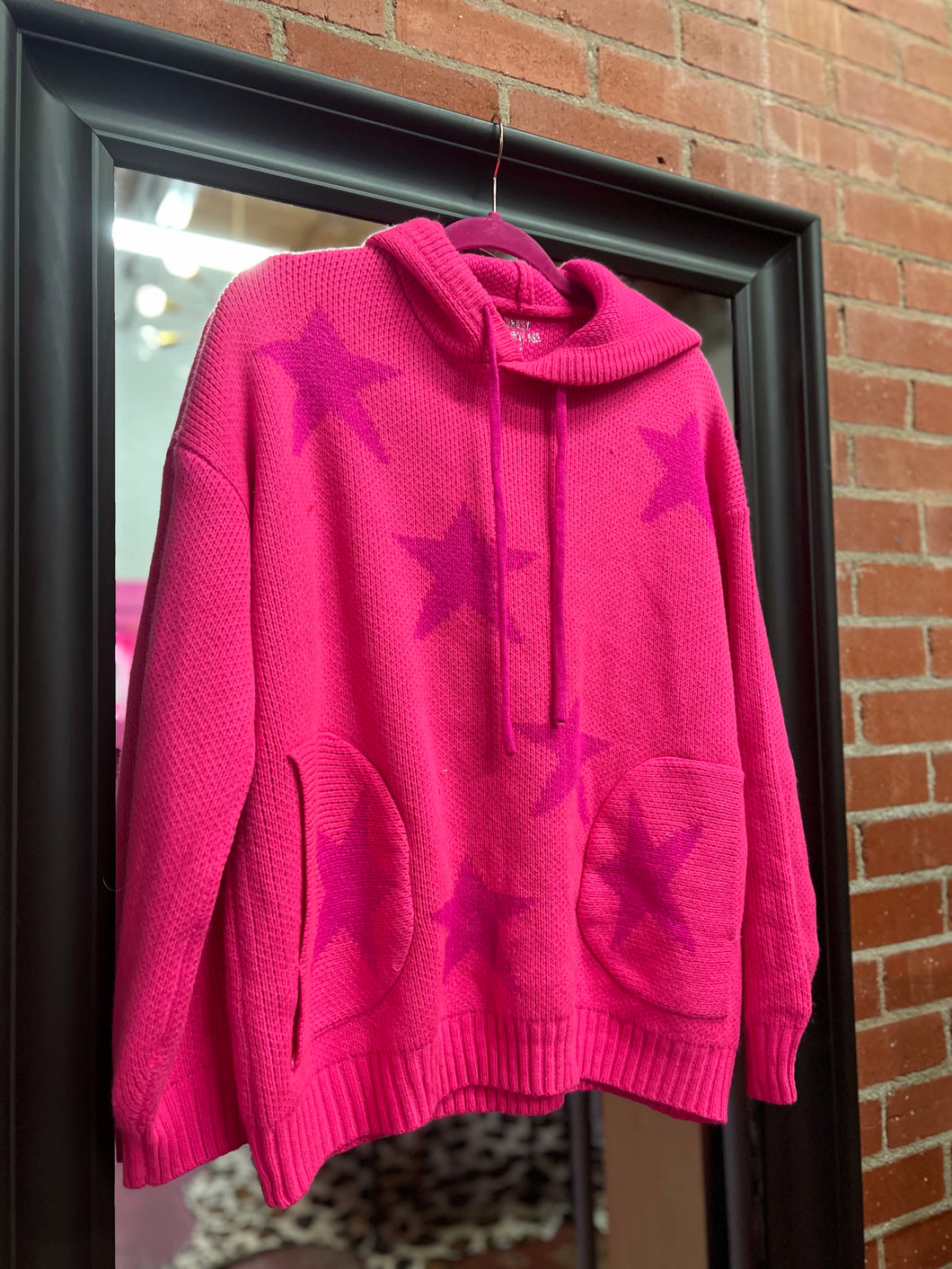 Pink star Sassy Short Cake Womens Top, Small