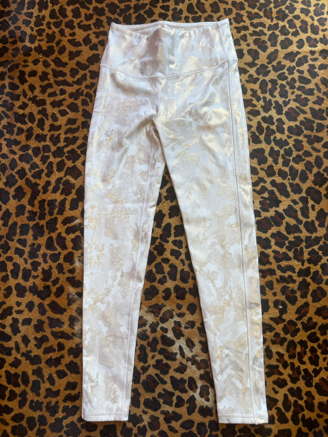 camo/glitter Mono B Leggings, Small