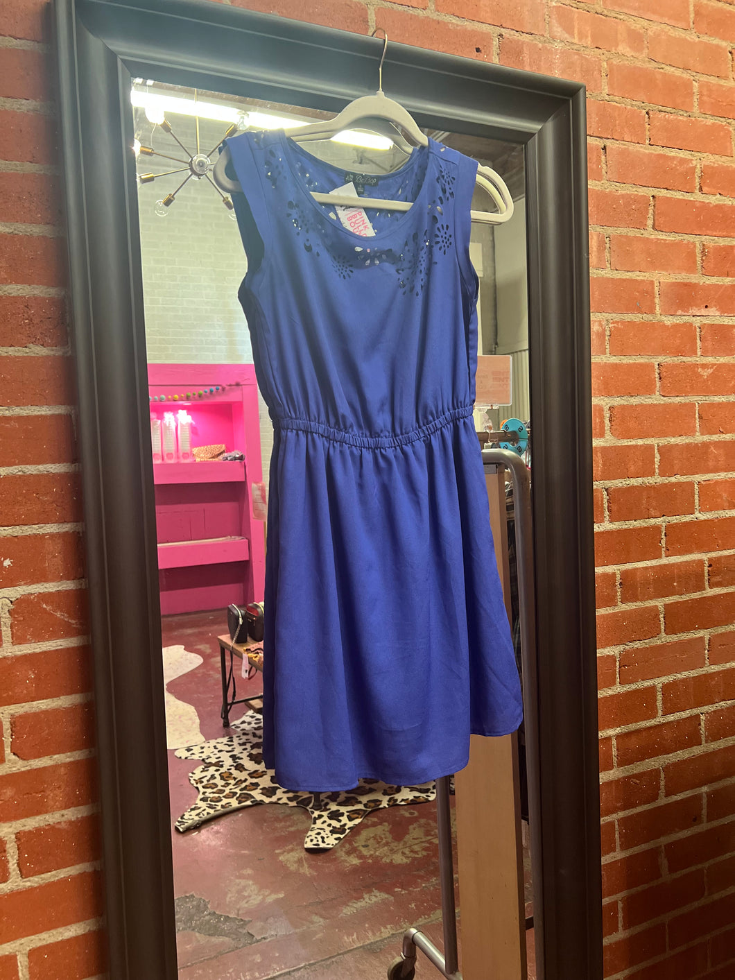 Blue bebop Womens Dress, Small